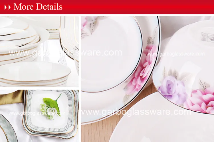 Refrigerator Use Bowl Set Heat Resistant Ceramic 3 PCS Bowl Set with Air-Tight Lid Stoneware Tz3-Tc13001-Hcs-144A