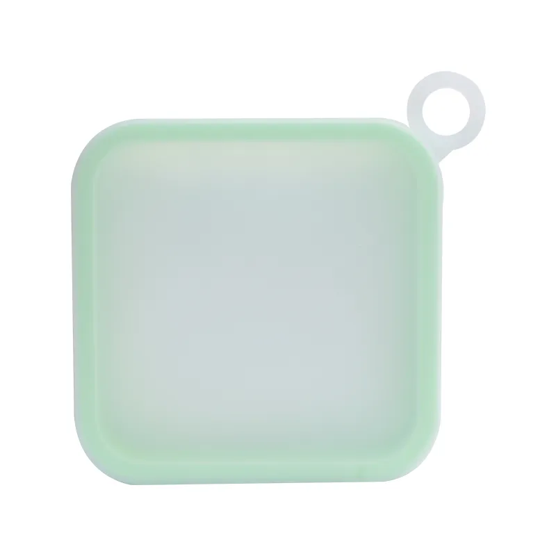 Reusable Leak Proof Bento Food Folding Silicone Storage Containers Collapsible Lunch Boxes