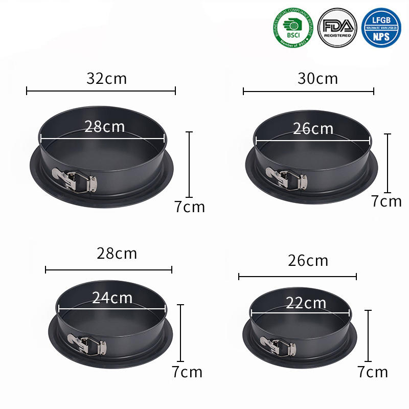 Springform Pan Nonstick Round Cake Pan Bakeware Cheesecake Pan