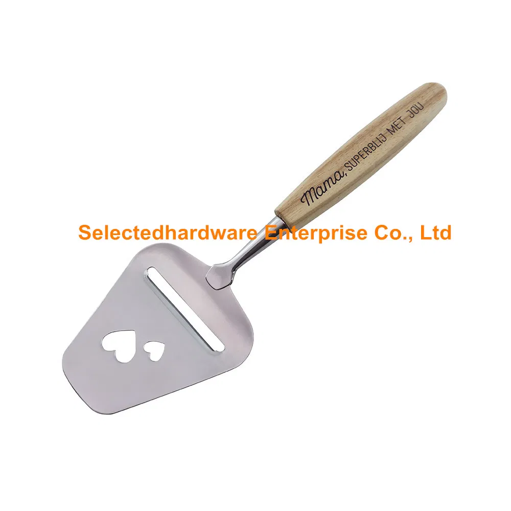 Stainless Steel Cheese Plane with Heart Shape Hole Cheese Slicer