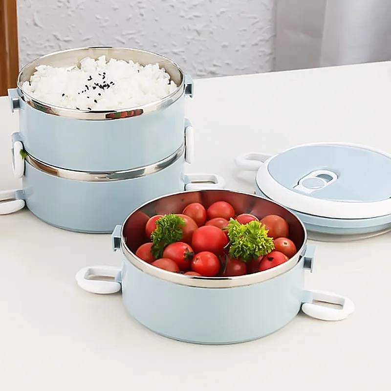 Stainless Steel Cute Japanese Lunch Box for Kids School Portable Food Container