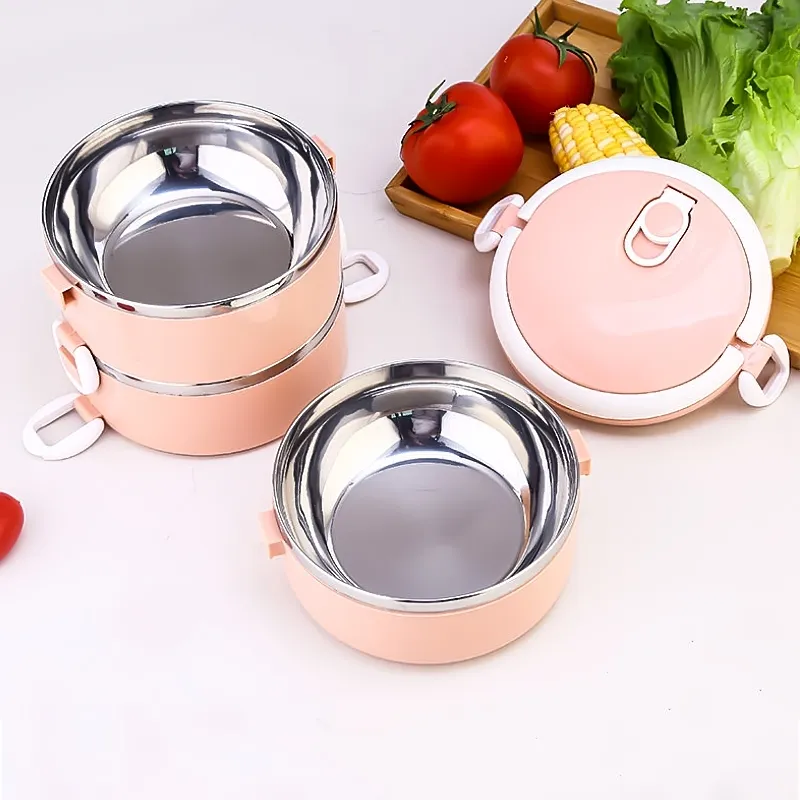 Stainless Steel Cute Japanese Lunch Box for Kids School Portable Food Container