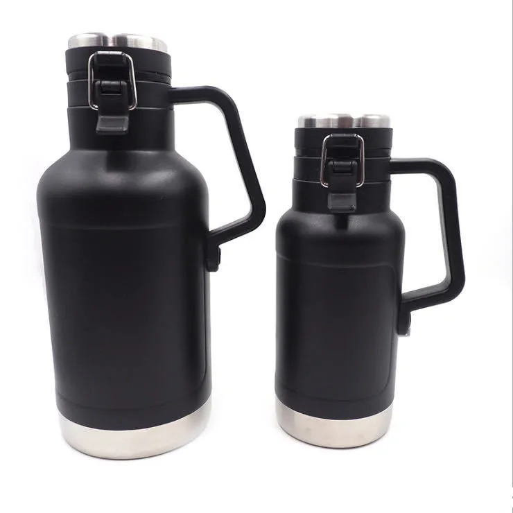 Stanley 32oz Stainless Steel Travel Beer Growler with Handle Thermal Flask