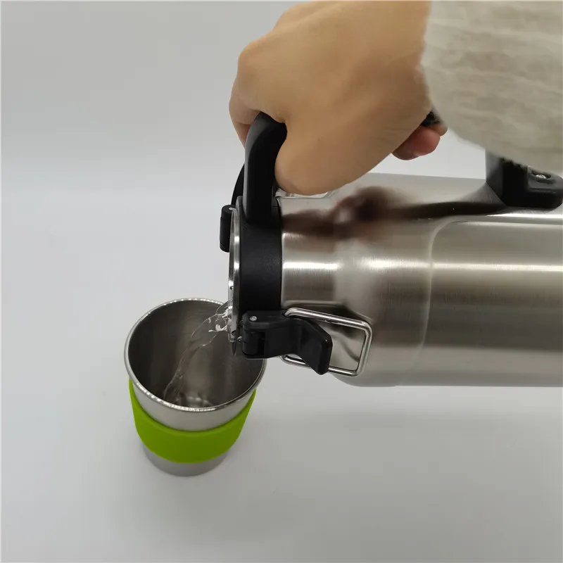 Stanley 32oz Stainless Steel Travel Beer Growler with Handle Thermal Flask