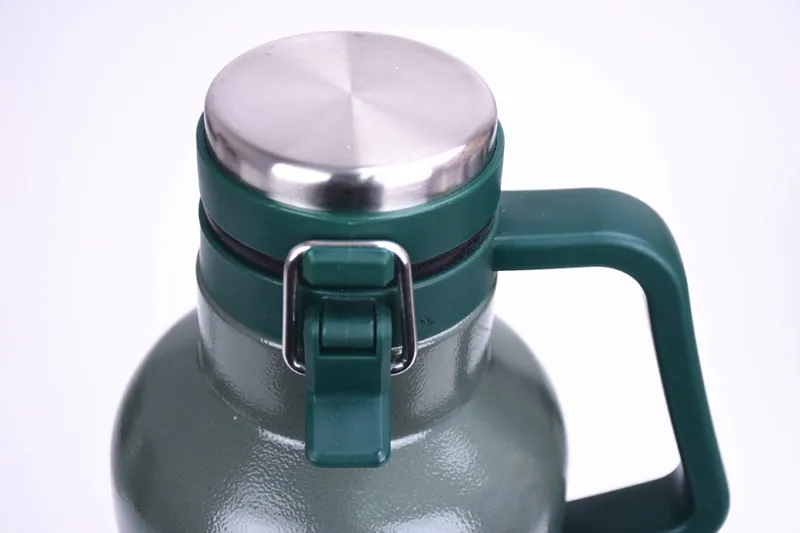 Stanley 32oz Stainless Steel Travel Beer Growler with Handle Thermal Flask