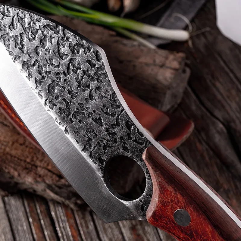 Ultra Sharp Full Tang Wooden Handle 7 Inch 5cr15 Japanese Cutlery Handmade Meat Slicing Knives Chef Knife