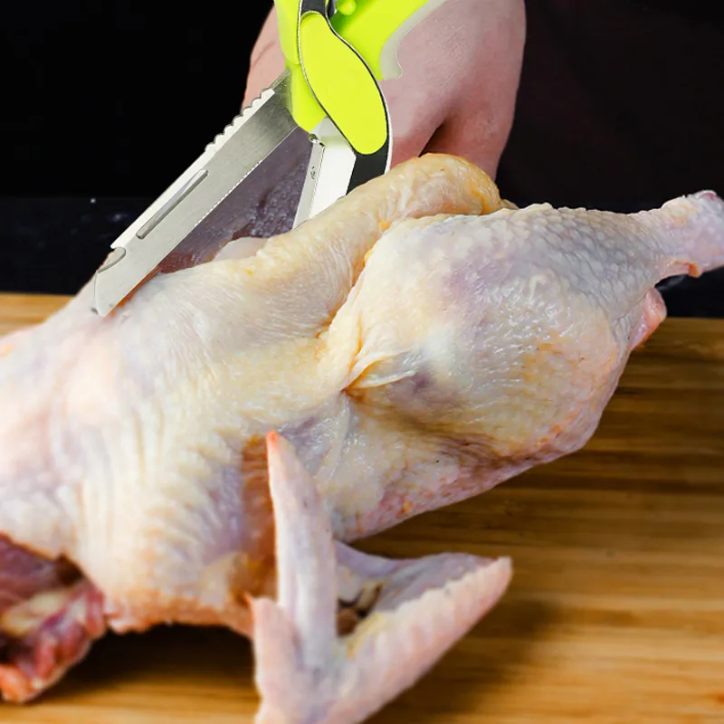 Vegetable 2 in 1 Cutter Food Chopper Multifunction Kitchen Scissors Clever