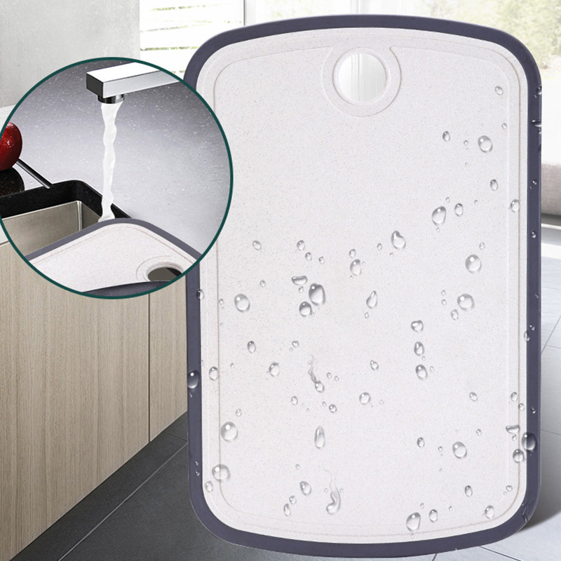 Wheat Straw Plastic Chopping Board