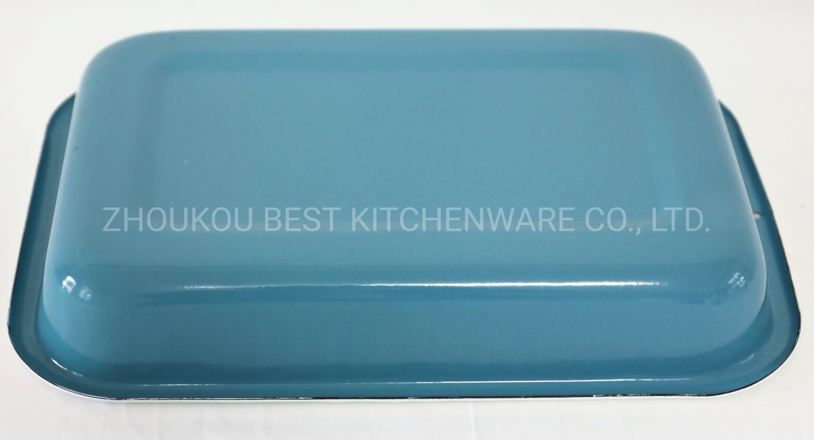 Wholesale Restaurant Food Serving Enamel Rectangular Tray