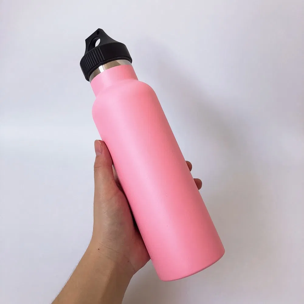 Wholesale Stocked No Minimum Flask Vacuum Insulated Stainless Steel Water Bottle Metal Gym Water Bottle Sport Fitness Bottle