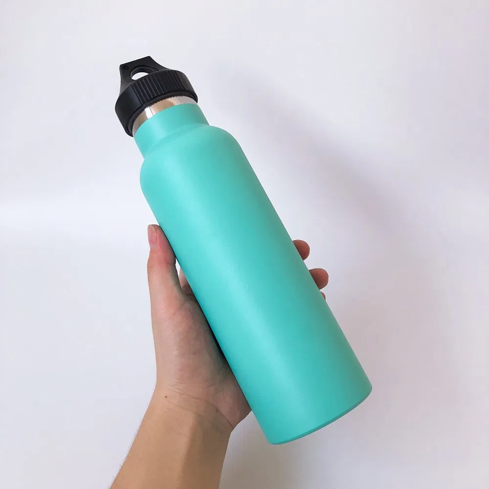 Wholesale Stocked No Minimum Flask Vacuum Insulated Stainless Steel Water Bottle Metal Gym Water Bottle Sport Fitness Bottle